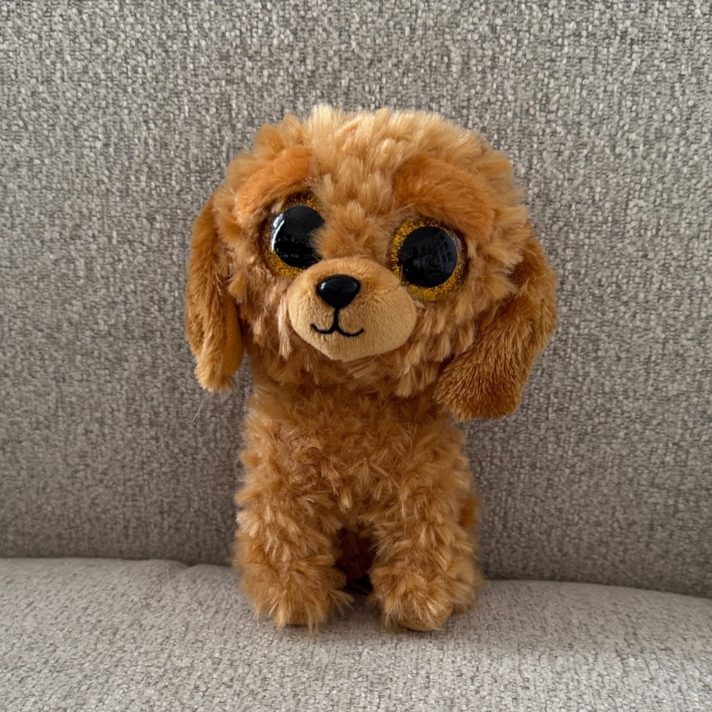 Plush Dog Toy - Brown